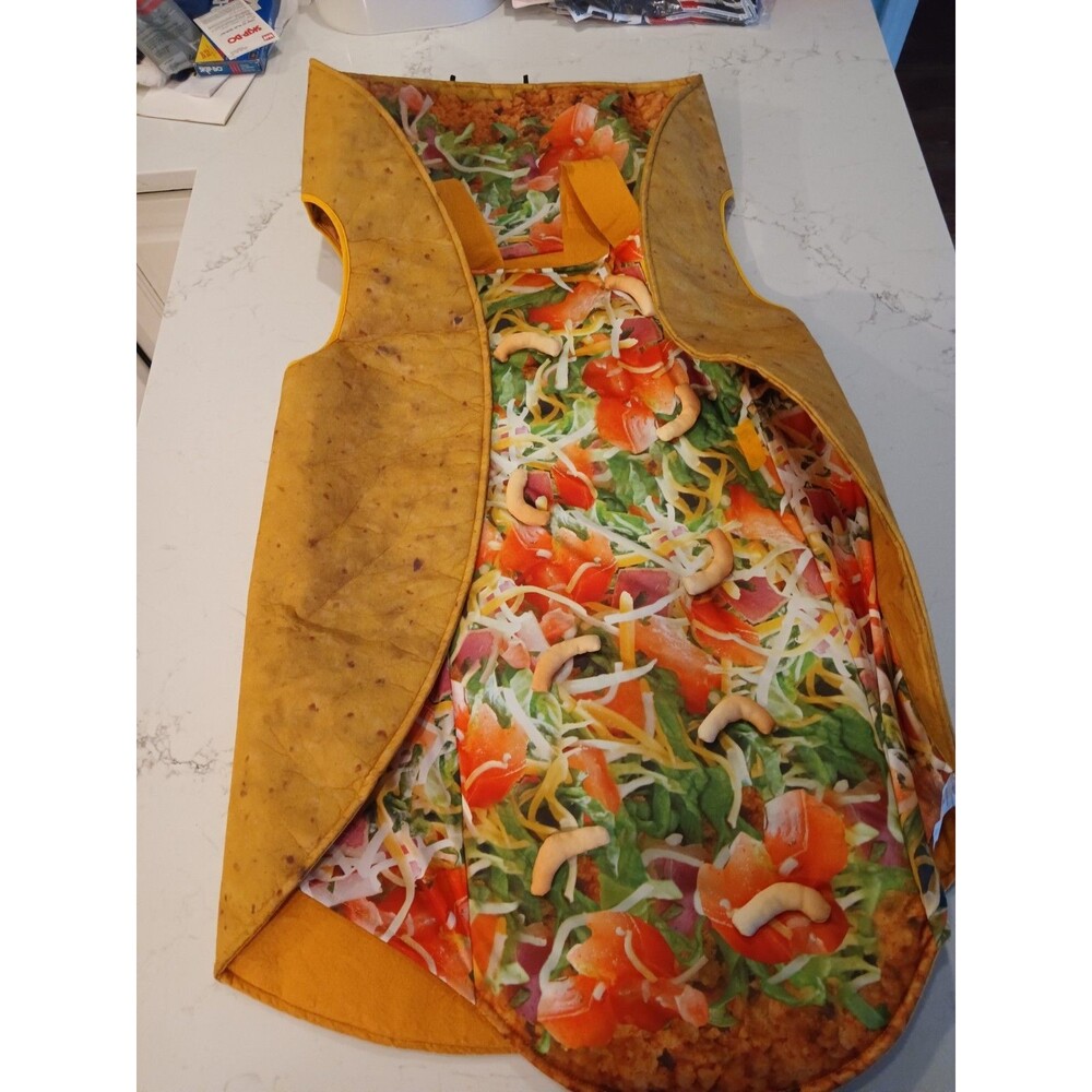 Adult Taco Halloween Costume One Size -Fits Most Hyde & EEK! Boutique Target EUC